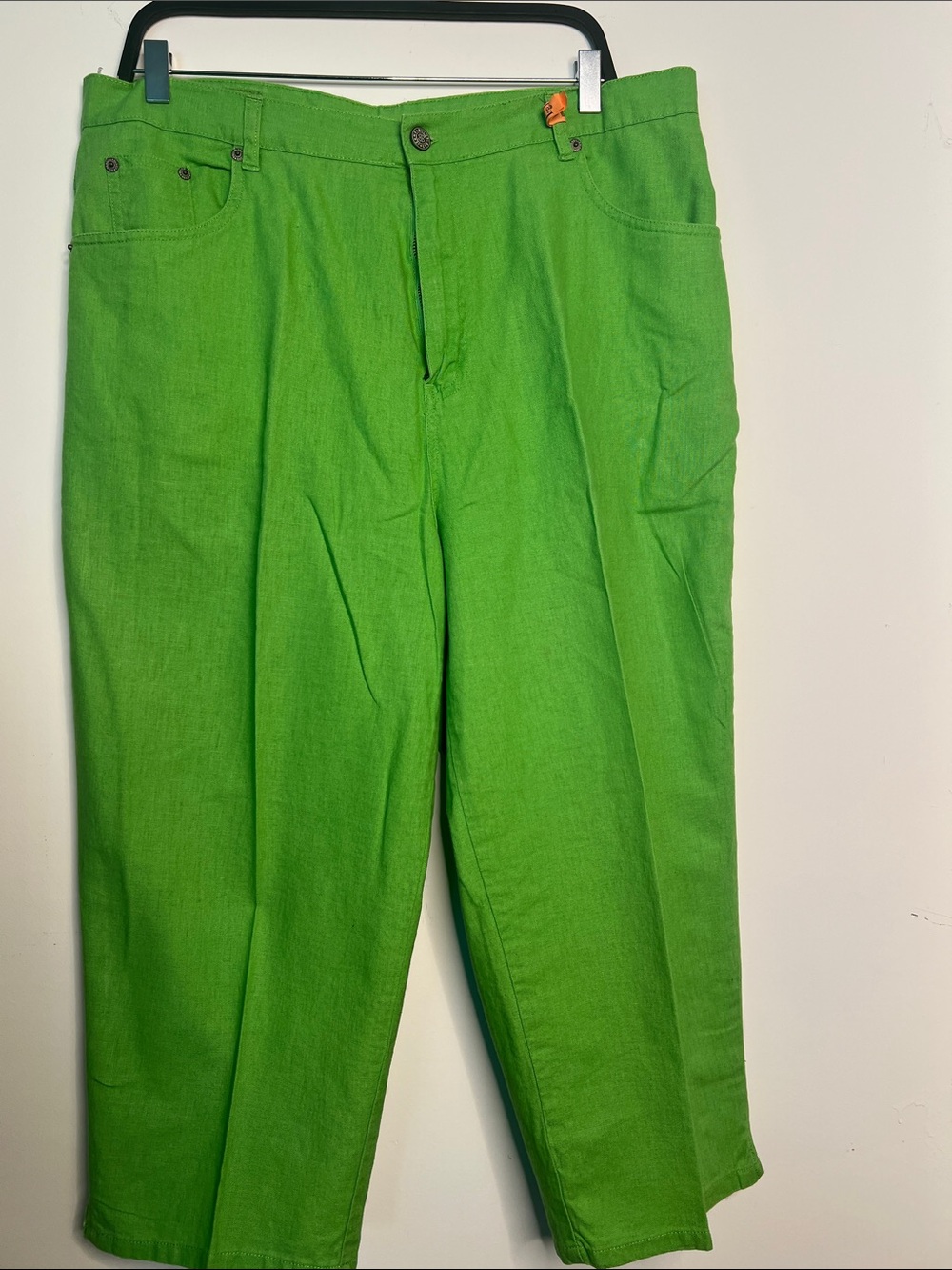 bill blass Bright Green Women's Capris